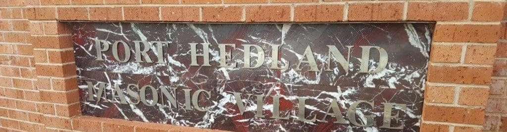 port hedland village banner